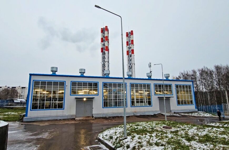 Для школьников провели профориентационное мероприятие в котельной на ул. Мира (12+)
