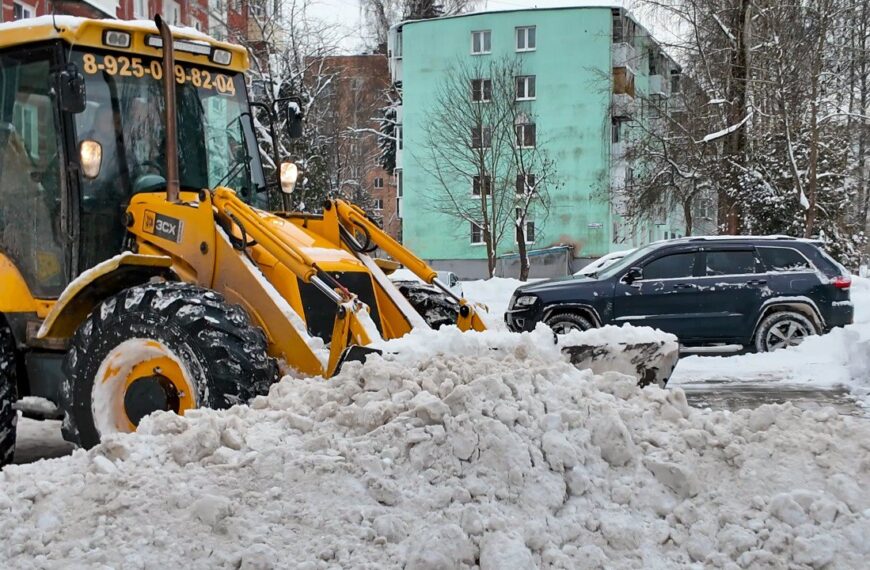Коммунальные службы Клина борются с последствиями снежной стихии&hellip;