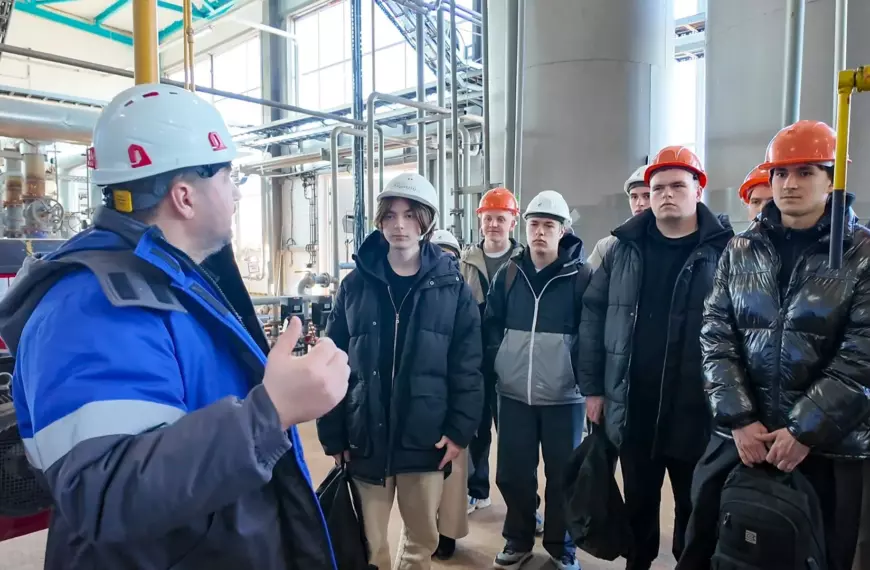 В котельной «Медстекло» провели профориентационное мероприятие (12+)