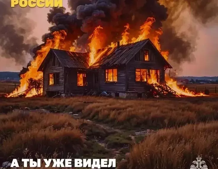 Пал травы — опасная привычка с серьёзными последствиями (12+)