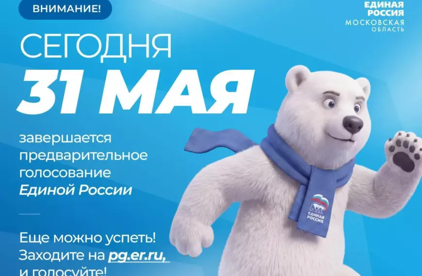 Последний день предварительного голосования: ваш выбор — будущее Клина (12+)