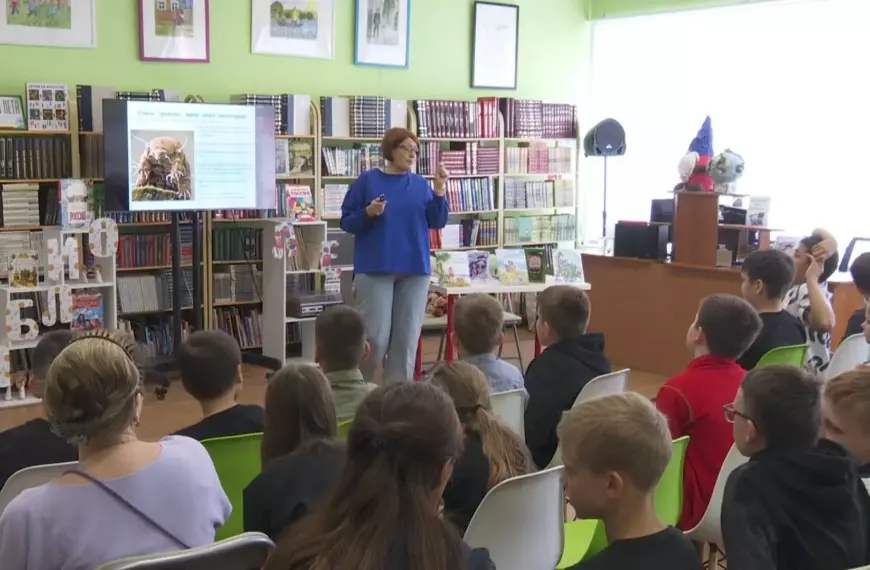 В детской библиотеке прошла встреча с писательницей (12+)