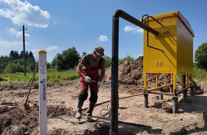 Газификация деревни Акатьево: важный шаг к комфорту жителей городского округа Клин (12+)