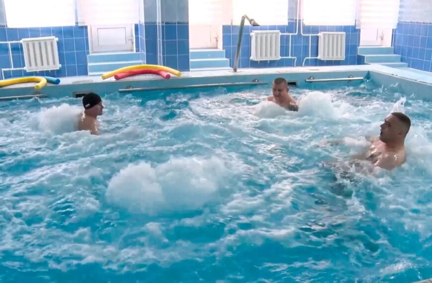 В Клинской больнице пациентам предлагают гидрореабилитацию (12+)