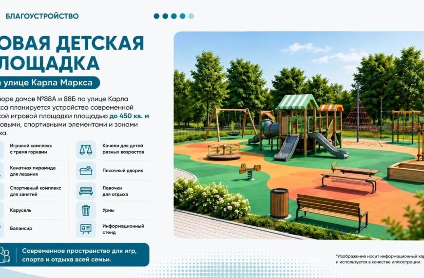 В Клину приступили к благоустройству детской игровой площадки (12+)