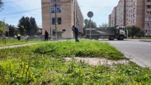 «Клинское городское хозяйство» приводит в порядок общественные пространства&hellip;