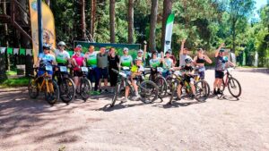 В Клину прошел велозабег (12+)