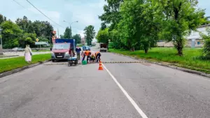 В Клину оборудовали искусственную дорожную неровность (12+)