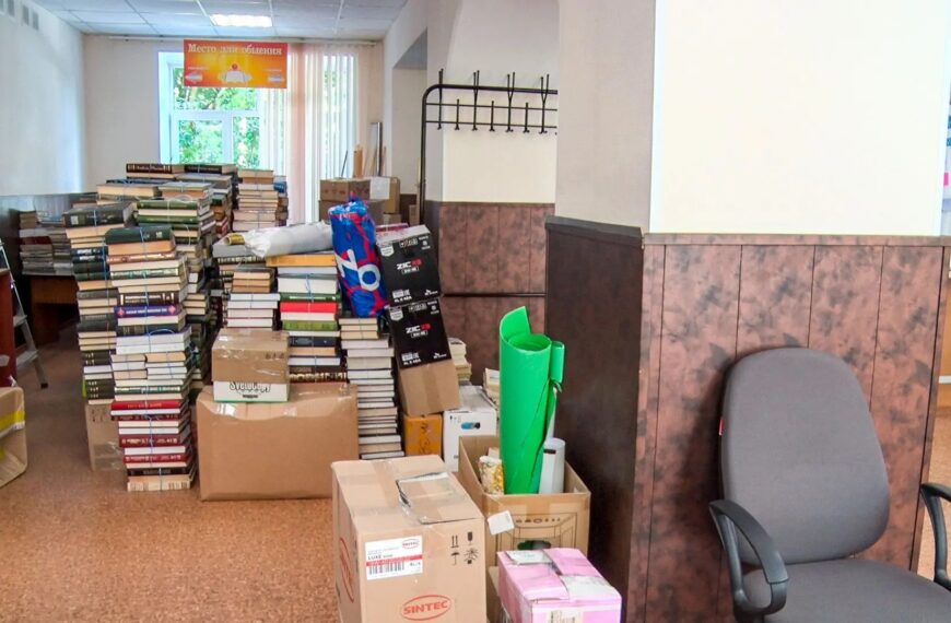 В городской библиотеке начинается ремонт (12+)