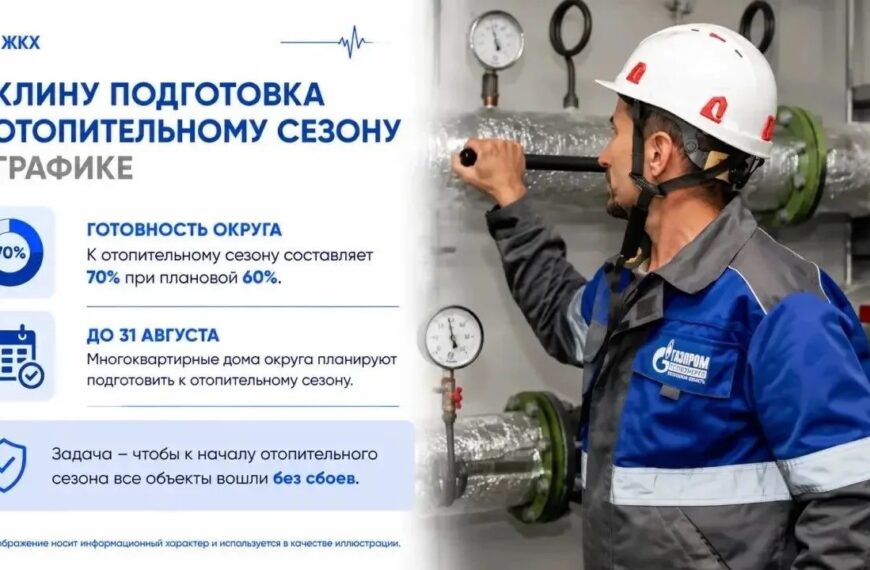 В Клину работы по подготовке отопительной системы в графике (12+)