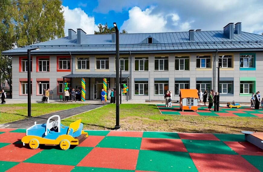 В Клину после капитального ремонта открыли детский сад (12+)