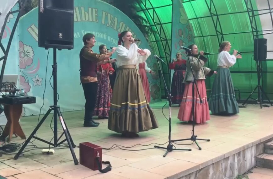 Праздник Новолетия отметили в Клину в усадьбе Демьяново (12+)