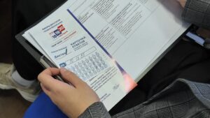 В Клину прошел избирательный диктант (12+)