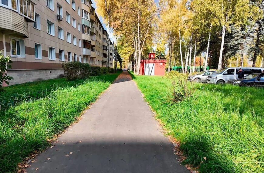 Глава городского округа Клин В. Власов проверил благоустройство народных троп (12+)
